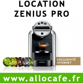 Machine à café Nespresso Zenius Pro - PAX Location