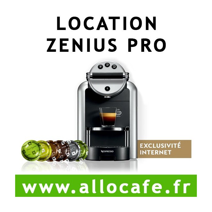 Location Machine à café NESPRESSO PRO Zenius
