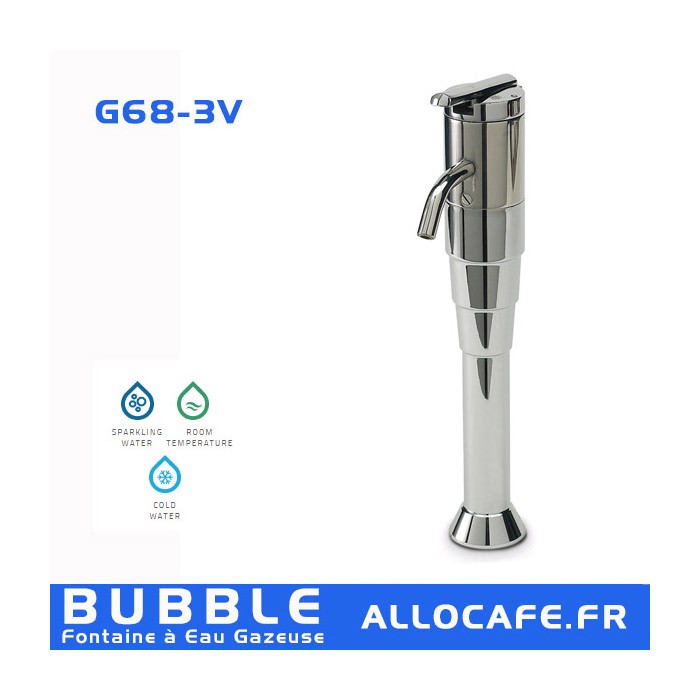ROBINETS POUR FONTAINES EAU GAZEUSE BUBBLE G68