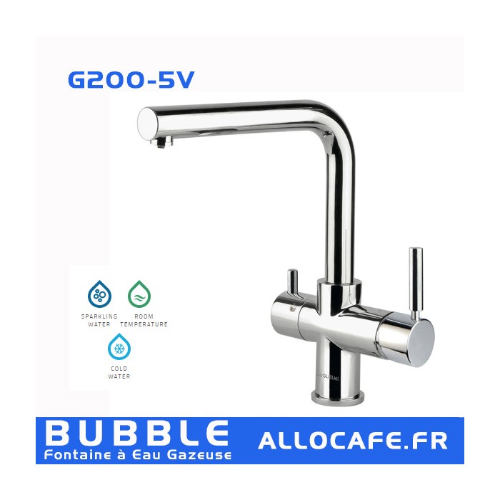 ROBINETS POUR FONTAINES EAU GAZEUSE BUBBLE G200