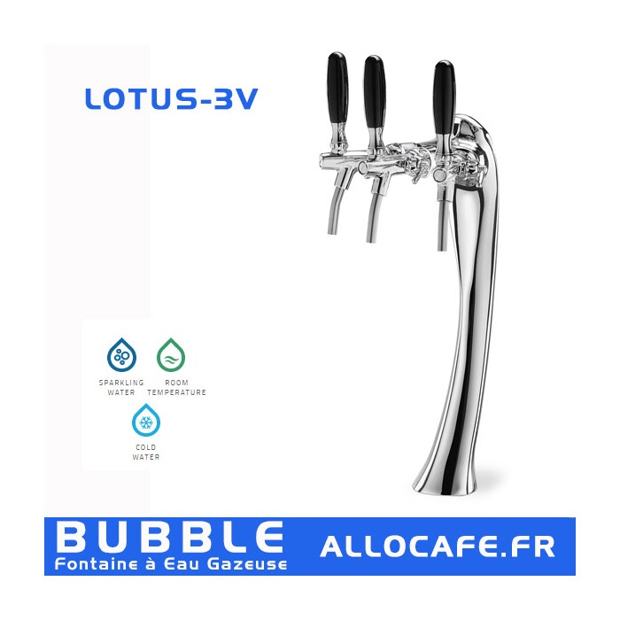 ROBINETS POUR FONTAINES EAU GAZEUSE BUBBLE LOTUS