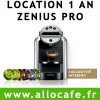 Location Machine à café NESPRESSO PRO Zenius 1 An